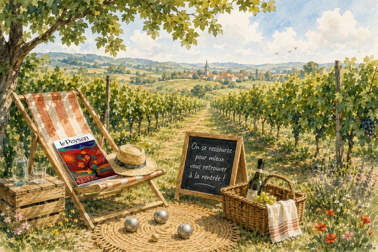 Le Guide des vinifications arrive... la rédaction prend ensuite quelques jours de repos