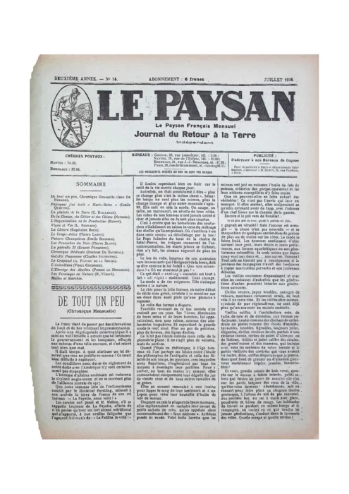 N°07 - Juillet 1926