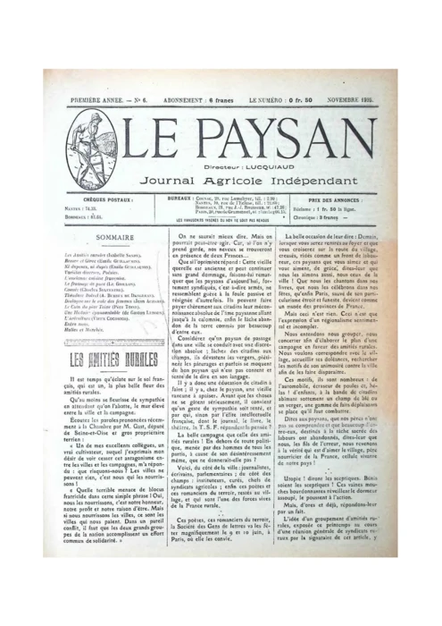 N°11 - Novembre 1925