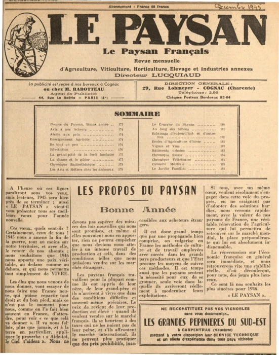 N°12 - Décembre 1945