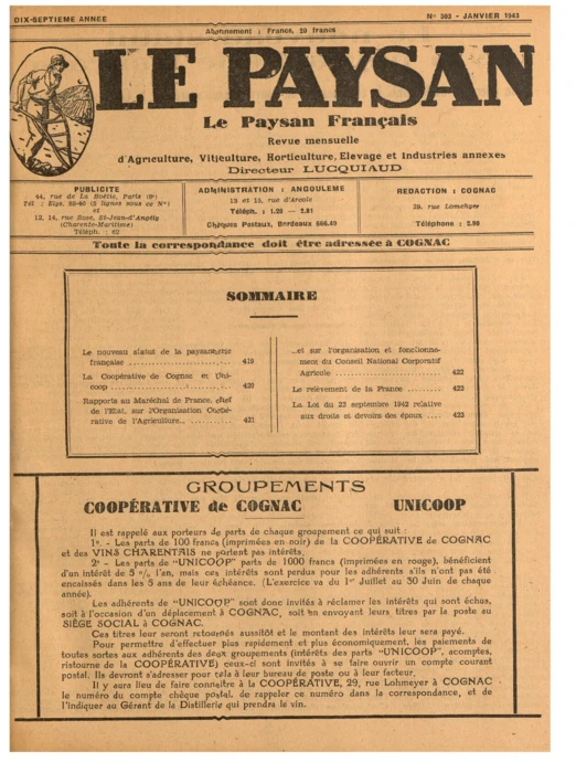 N°01 - Janvier 1943